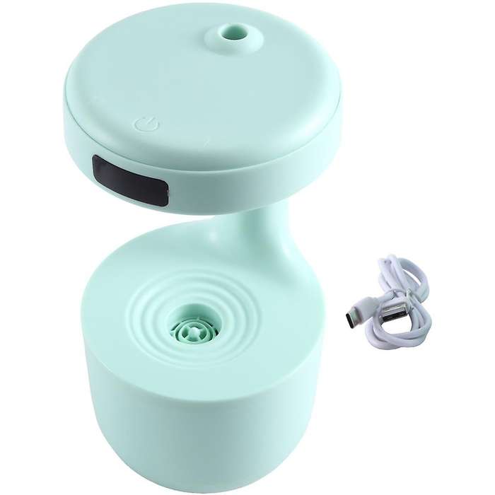 Water Droplet Air Humidifier 800ml Anti-gravity Diffuser Night Light Weightless Sprayer Decorations