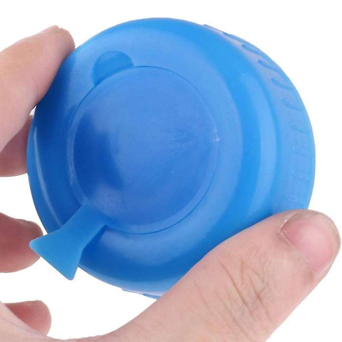 Water Jug Cap 5 Pack Plastic Water Bottle Cap Blue Gallon Drinking Water Bottle Cap Replacement Bot