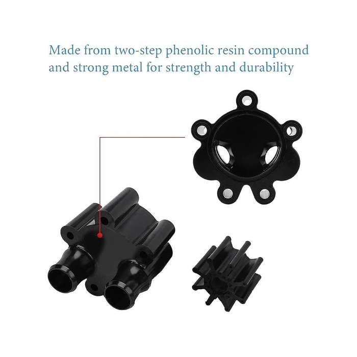 Water Pump Housing and Impeller Repair Kit for Alpha Engines 807151a14 Mercury 46-807151a14