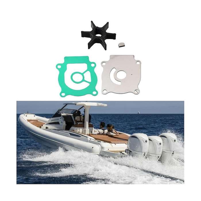 Water Pump Impeller Repair Kit 17400-96350 for Outboard DT20/25/35/40 DF25 DF40 18-3242 17400-96353