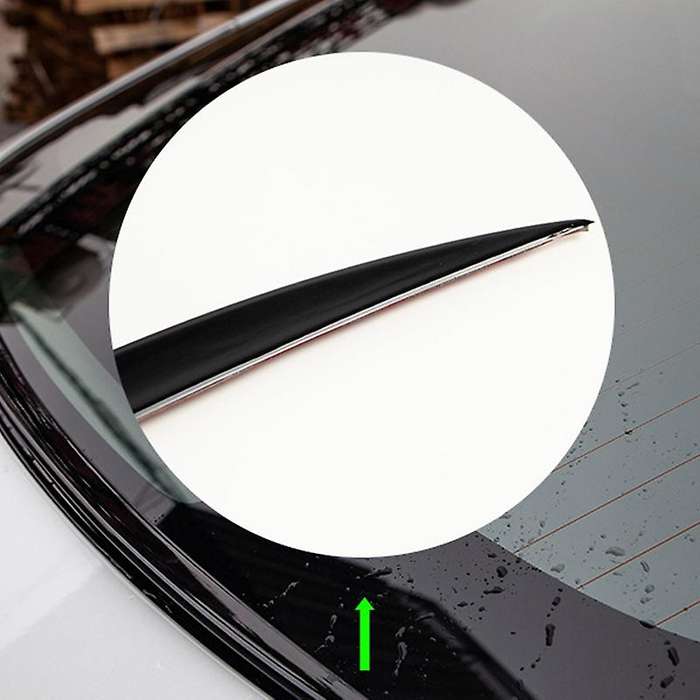 Water Retaining Wing for Model3 Rear Spoiler Window Water Retaining Wing Refitting Accessories Brigh