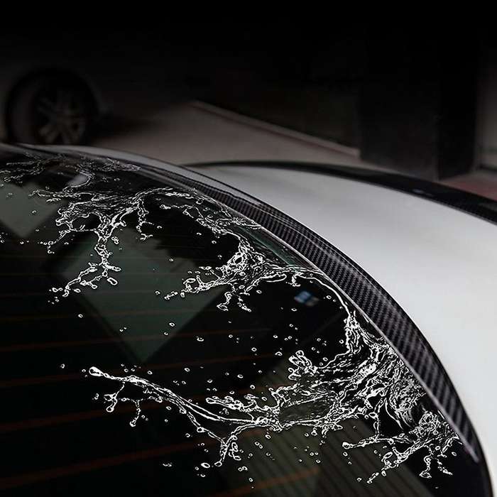 Water Retaining Wing for Model3 Rear Spoiler Window Water Retaining Wing Refitting Accessories Carbo