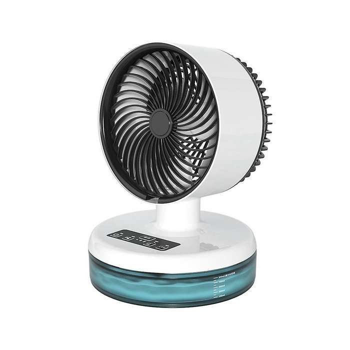 Water Spray Cooling Fan Mini Electric Fan Home Desktop Desktop Spray Atomization Fan Portable Mini H