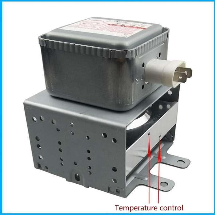 Water-Cooled Microwave Magnetron 2M303H Inverter Vacuum Electron Tube Long Base Plate 1080w Microwav