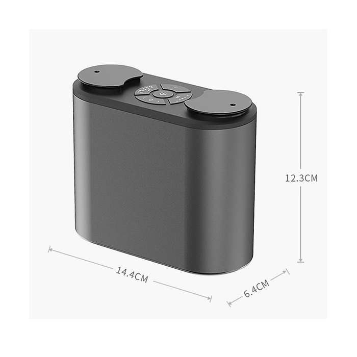 Waterless Diffuser Aromatherapy Essential Oil Diffuser Usb Aluminum Scent Nebulizer Diffuser Hotel