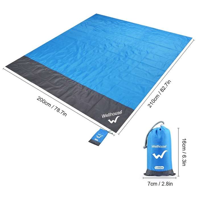 Waterproof Beach Blanket Outdoor Portable Picnic Mat Camping Ground Mat Mattress Outdoor Camping Pic