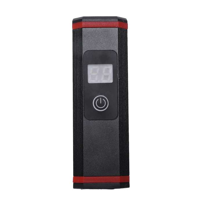 Waterproof Bicycle Light Usb Charging Bike Front Display Flashlight Handlebar Headlight B