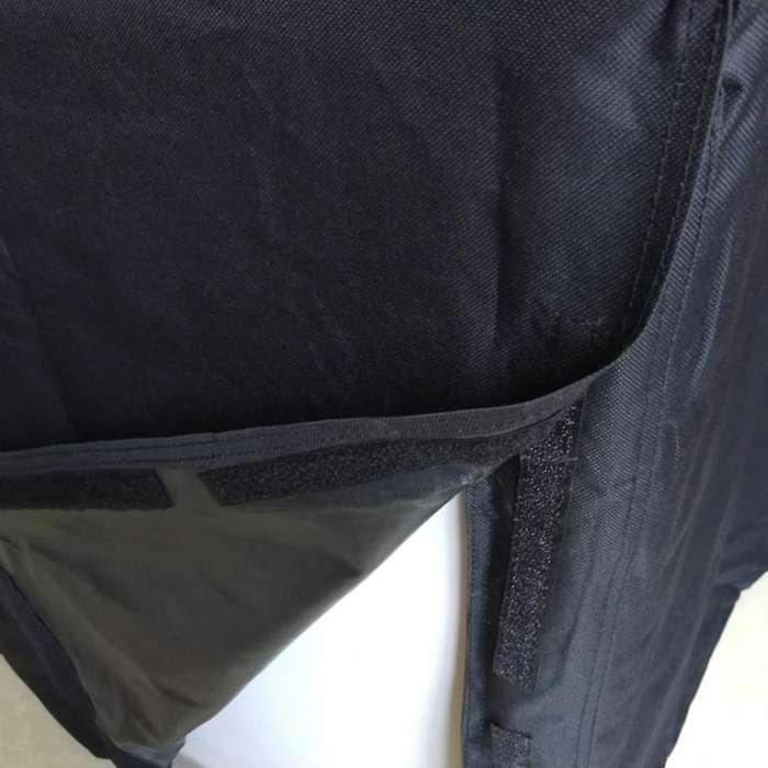 Waterproof Universal Generator Cover Rectangular Cover for Outdoor Garden Generator Protection Black