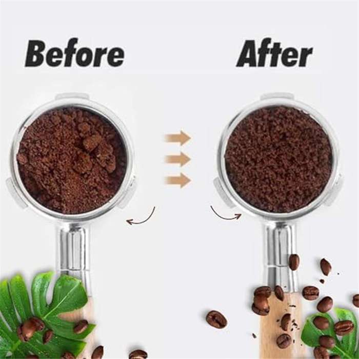 WDT Espresso Distribution Tool, Tools for Barrista,Coffee Stirrer 0.35mm 8Prong Stainless Steel Need