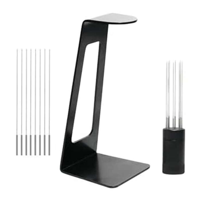 WDT Espresso Distribution Tool, Tools for Barrista,Coffee Stirrer 0.35mm 8Prong Stainless Steel Need