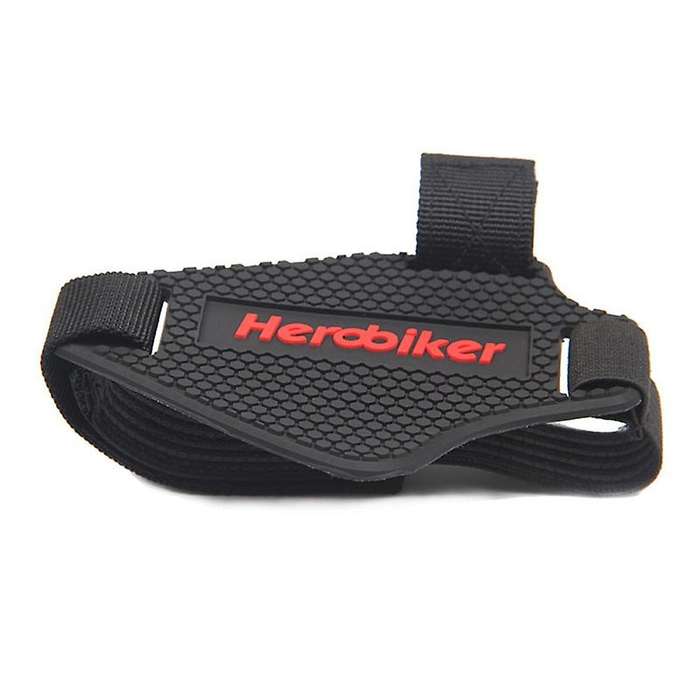 Wear-Resistant Rubber Motorcycle Gear Shift Pad Riding Shoes Scuff Mark Protector Motorbike Boots Co