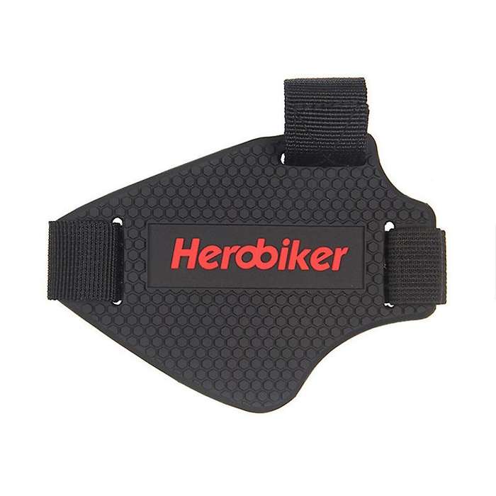Wear-Resistant Rubber Motorcycle Gear Shift Pad Riding Shoes Scuff Mark Protector Motorbike Boots Co