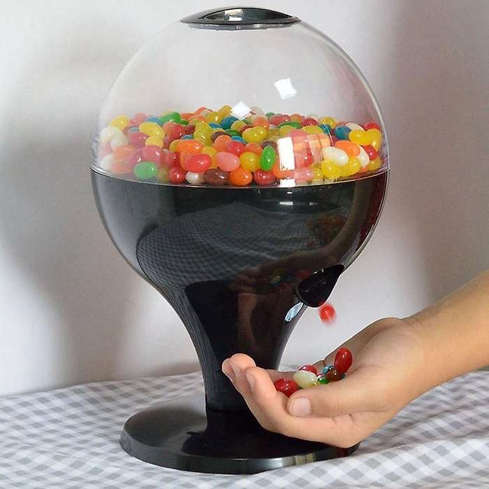 Wedding Candy Dispenser Automatic Sensor ABS Vintage Gumball Mini Bubble Gum Candy Machine , Kids L