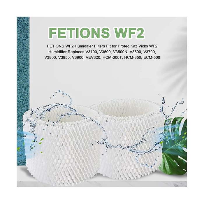 Wf2 Humidifier Filters Fit for Protec Wf2 Humidifier Replaces V3100, V3500, V3500n, V3600, V3700, V