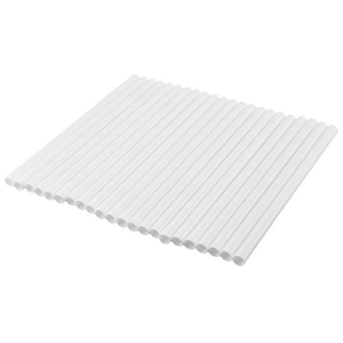 White Cake Dowel Rods for Tiered Cake Construction and Stacking Supporting Cake Round Dowels Straws