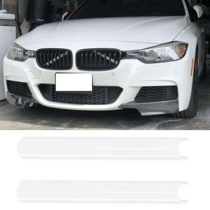 White Car Strip Sticker Cover Frame for F20 F22 F23 F30 F32 G20 Front Grille Trim Strips Decoration