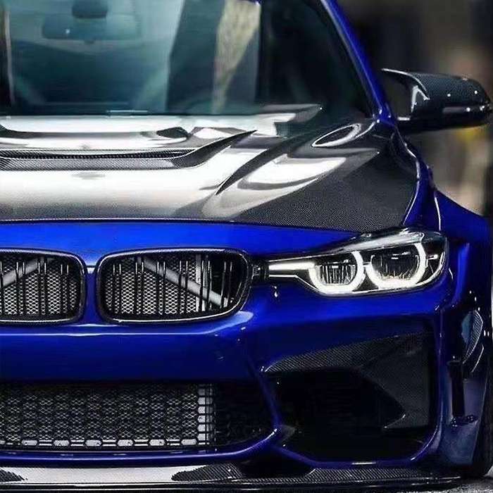 White Car Strip Sticker Cover Frame for F20 F22 F23 F30 F32 G20 Front Grille Trim Strips Decoration