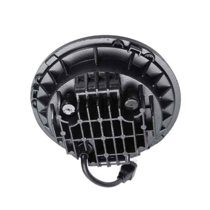 White Background 7-inch Led Headlights Round Headlights Automotive Supplies Led Headlights For