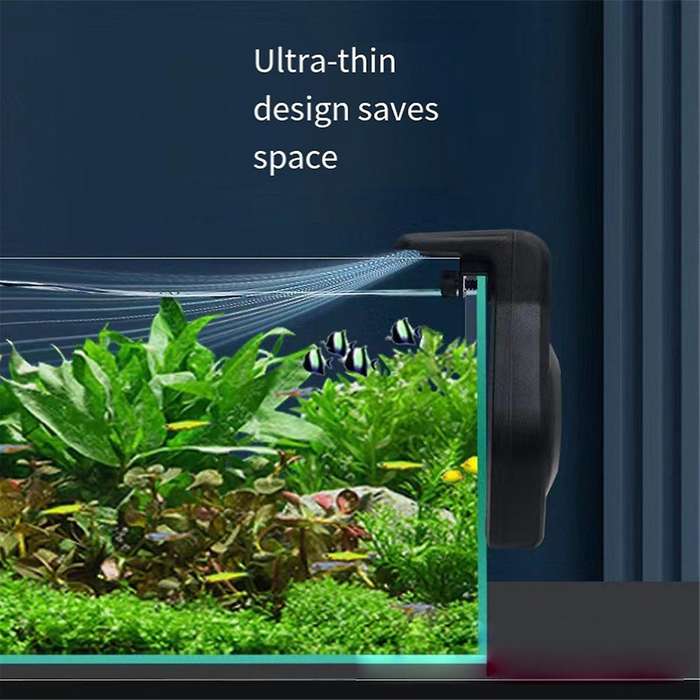 White Fish Tank Cooling Silent Fan Aquarium Cooling Fan Aquarium Small Radiator Portable Fan
