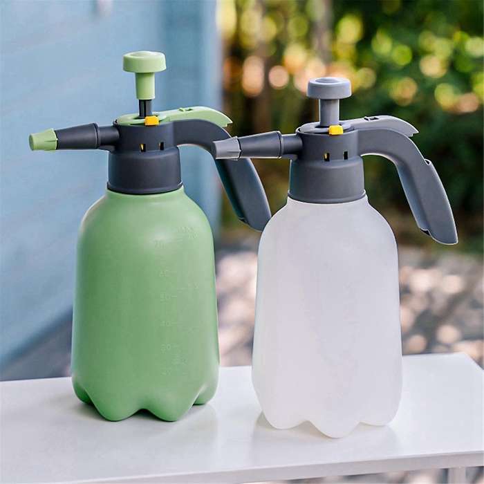 White Hand Pressure Water Sprayer Air Compression Garden Sprayer Sprinkler Air Sprayer Bottle for Wa