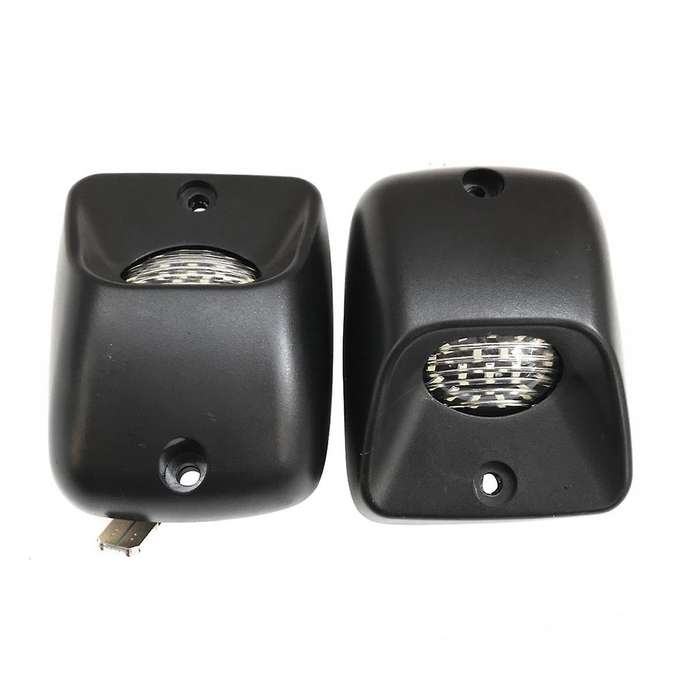 White LED Light Car License Plate Light Auto Tail Number Plate Lamps Assembly for 1995-2004