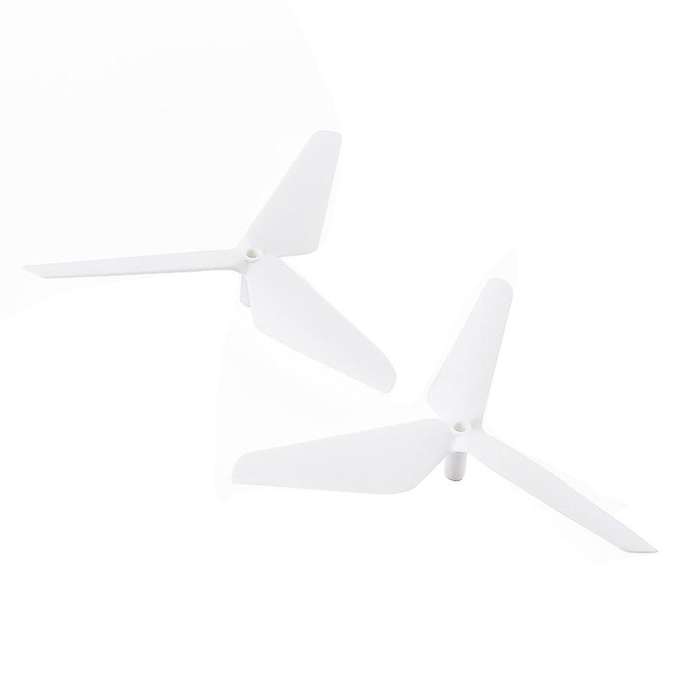 White Plastic 2 Pcs Durable 3-Blade Propellers Props Ccw Cw for X5C
