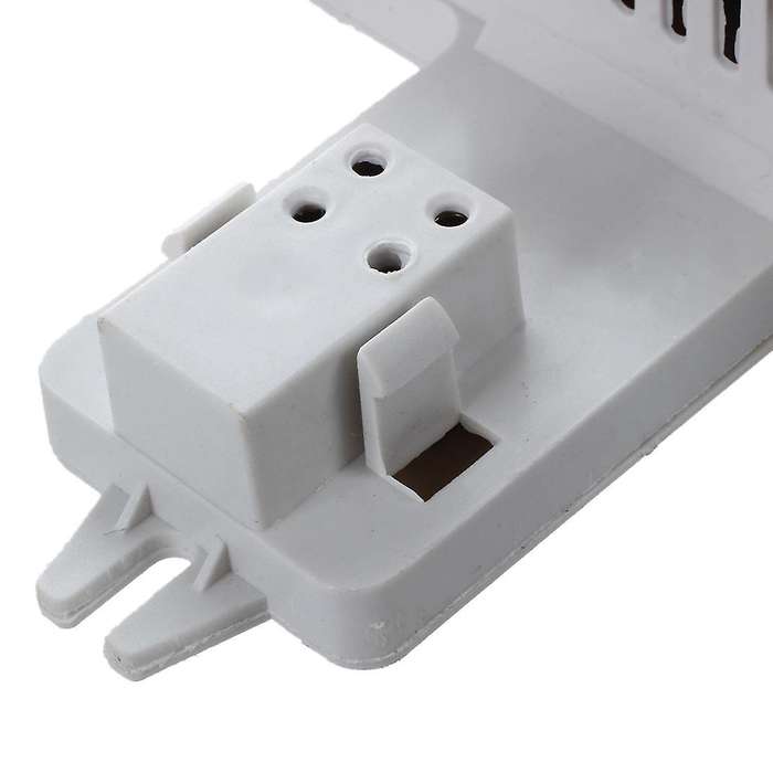 White Plastic Shell 4 Pin 2D Tube Bulb Fluorescent AC 220V 0.19A 38W