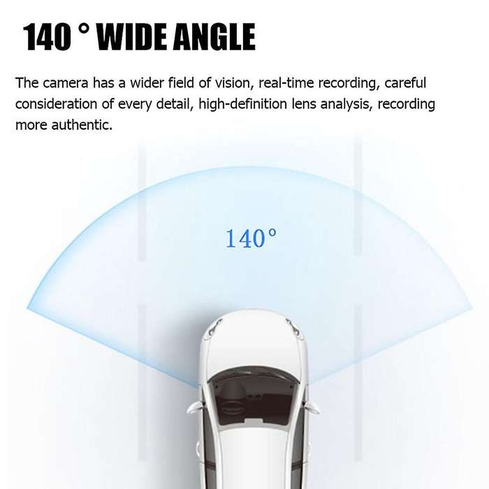 WIFI Dash Cam 1080P Full HD DVR Camera APP Control Video Recorder 140 Degree Wide Angle USB Driving