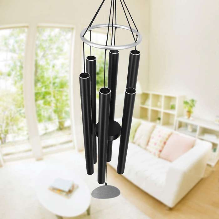 Wind Chimes Outdoor Large Deep Tone 36 Inch for Outside Tuned Relaxing Soothing Low Bass,Memorial Wi