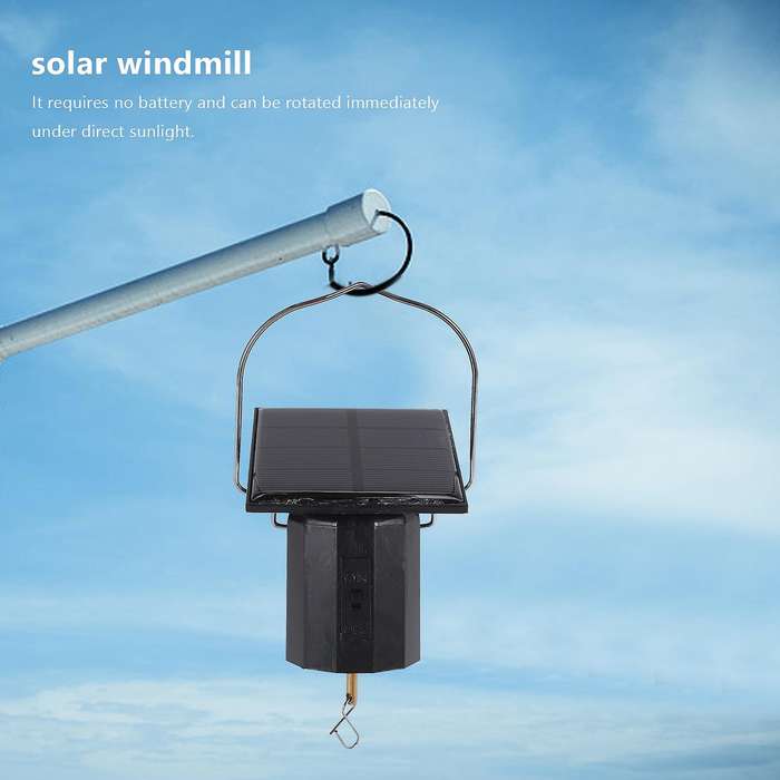 Wind Spinner Motor Solar Hanging Display Motor Rotating Solar Energy Wind Spinner Motor Rotatable Ho