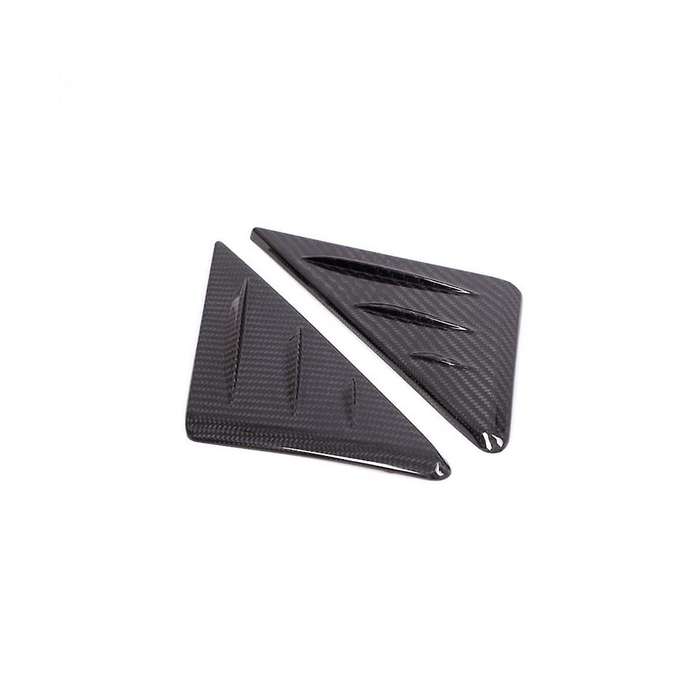 Window A Pillar Front Door Triangle Trim Cover for 8 Series G14 G15 G16 2019-2022 Accessories ,Dry