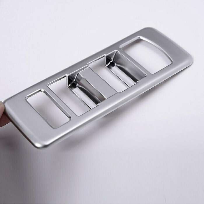 Window Lift Switch Frame Cover Trim for Land Sport 2014-2016 Plastic Chrome