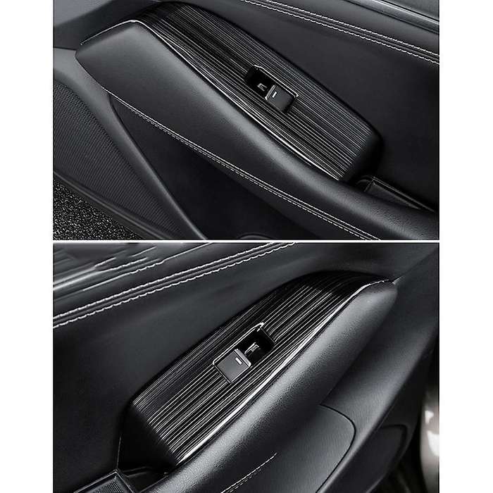 Window Switch Panel Adjust Cover Trim Stickers Strips Garnish Decoration for 6 Atenza 6 2019 2020