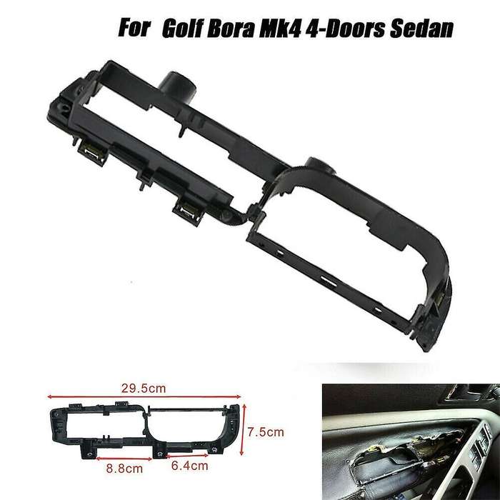 Window Switch Panel Bezel Bracket Kit for B5 Golf Mk4 4-Doors Sedan 1998-2004