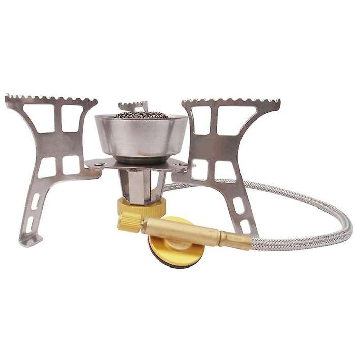 Windproof Gas Stove Foldable Camping Stove Picnic Burners Outdoor Gas Stove Cooking Backpacking Hiki