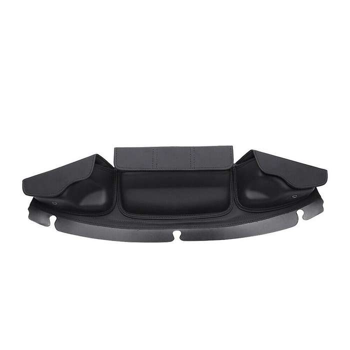 Windshield Bag Three Pocket Batwing Fairing Pouch for 2014-2022 Touring Glide, Street Glide Tri Gli