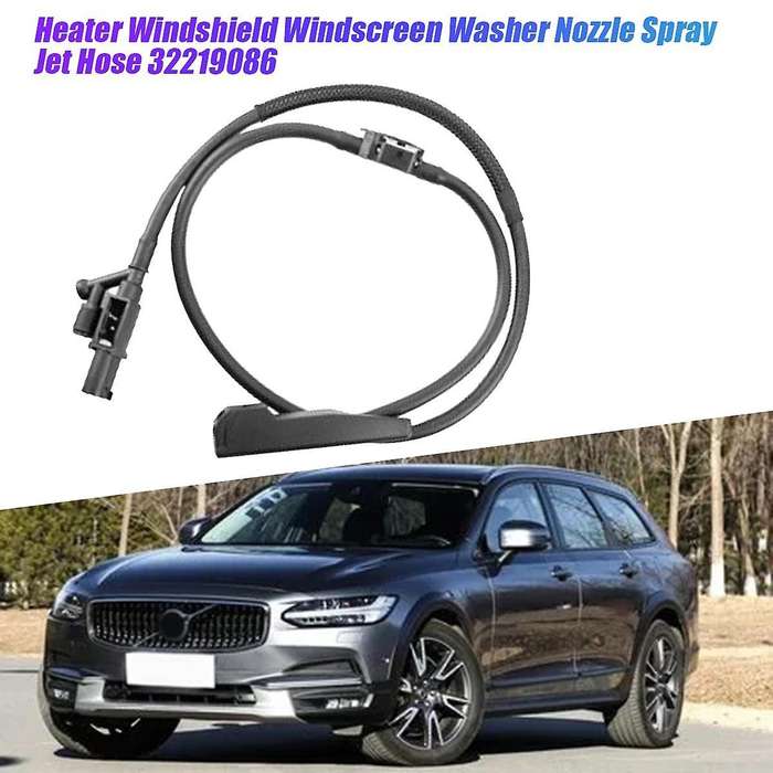 Windshield Windscreen Washer Nozzle Spray Jet Hose 32219086 for S90 V90 2017-2020 with Heater