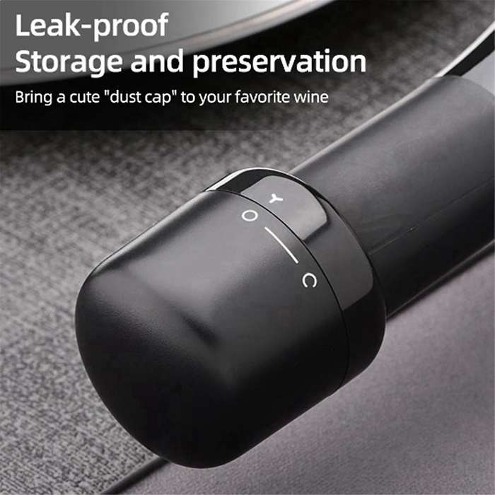 Wine Bottle Stoppers Reusable Vacuum Sealed Red Wine Champagne Stopper Leak-Proof Storage for Wine P