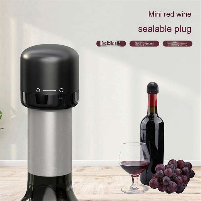 Wine Bottle Stoppers Reusable Vacuum Sealed Red Wine Champagne Stopper Leak-Proof Storage for Wine P