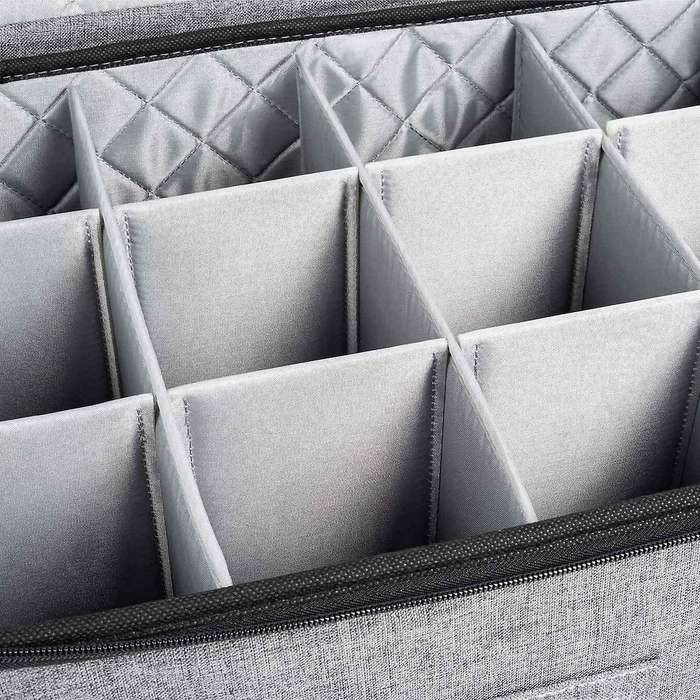 Wine Glass Storage Holds 12 Wine Compatible Clothing Storage Organization