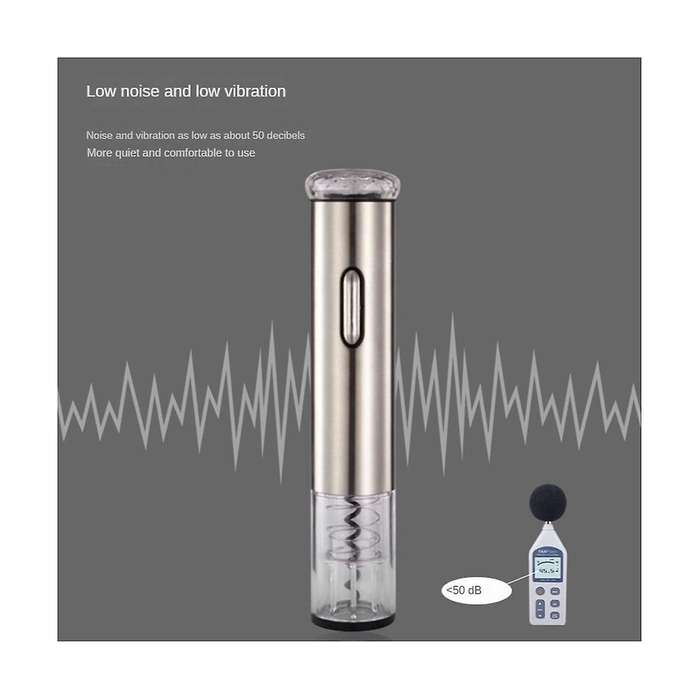 Wine Opener Electric Stainless Steel Bottles Opener Set Portable Red Wine Bottles Opener Kitchen Ba