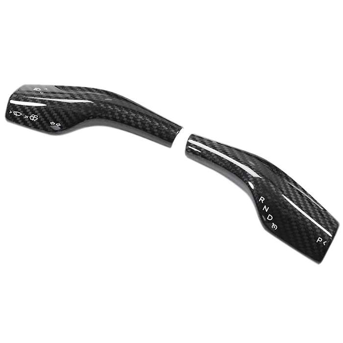 Wiper Shift Cover for Model 3 Interior Column Shift Modeification Cover Accessories Carbon Fiber (Ma