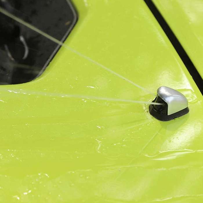 Wiper Water Spray Nozzle Decoration Cover Trim for 2010-2019 Exterior Accessories