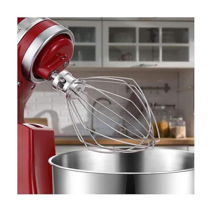 Wire Whip for Stand Mixer 5QT Lift and 6QT, Whisk Attachment, Stainless Steel Egg Cream Stirrer