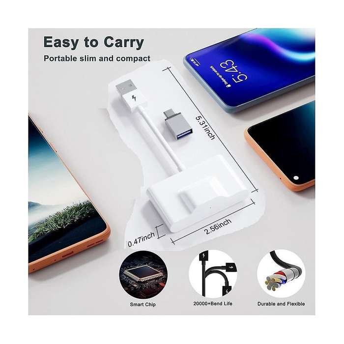 Wireless Car CarPlay Adapter Car Wired to Wireless AI BOX for Android Auto CarPlay Dongle Connect P