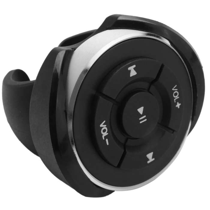 Wireless Bluetooth Remote Control Car Steering Wheel Motorcycle Bike Handlebar Media Button for for