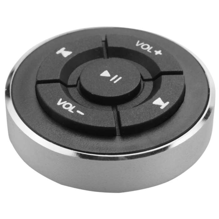 Wireless Bluetooth Remote Control Car Steering Wheel Motorcycle Bike Handlebar Media Button for for