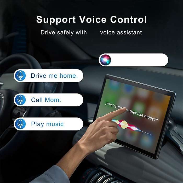 Wireless CarPlay Adapter for Car Adapter USB Plug & Play 5GHz Convert Wired to Carplay Wireless Box