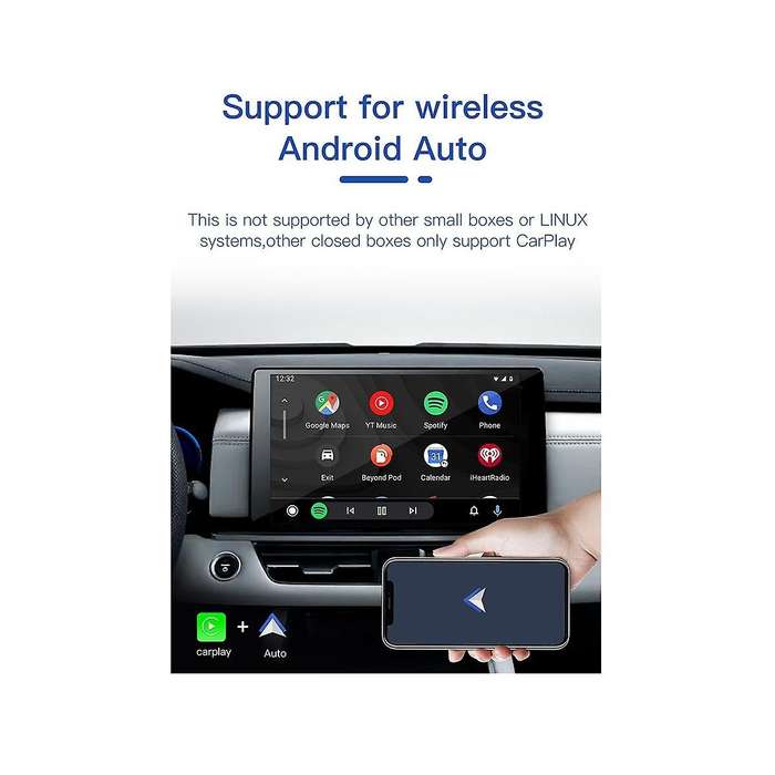 Wireless Carplay Adapter Wired to Wireless Carplay Adapter for Android Ai Box Multimedia Video Play