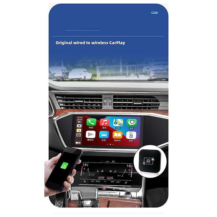 Wireless Carplay Android Auto Wireless Streaming Device for Car Carplay Ai Box Android 13 System Mu